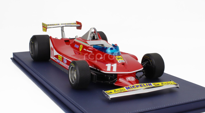 Gp-replicas Ferrari F1  312t4 N 11 World Champion Winner Monza Italy Gp 1979 Jody Scheckter 1:12 Red