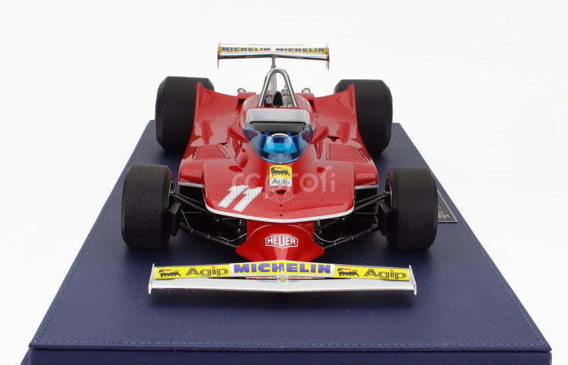 Gp-replicas Ferrari F1  312t4 N 11 World Champion Winner Monza Italy Gp 1979 Jody Scheckter 1:12 Red