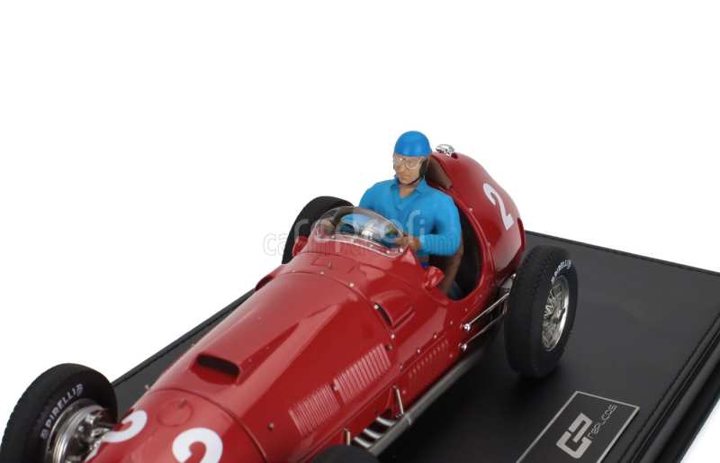 Gp-replicas Ferrari F1  375 N 2 Winner Italy Monza Gp (with Pilot Figure) 1951 Alberto Ascari 1:18 Red