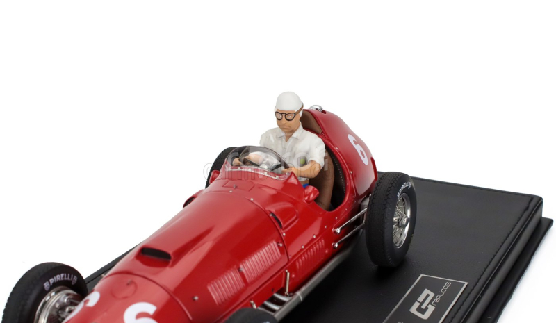 Gp-replicas Ferrari F1  375 N 6 2nd Spanish Gp (with Pilot Driver) 1951 Jose Froilan Gonzalez 1:18 Red