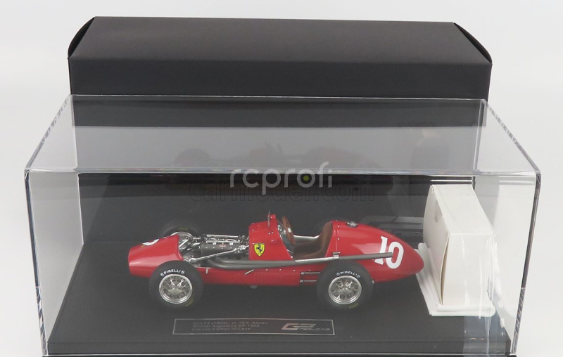 Gp-replicas Ferrari F1  500 F2 Scuderia Ferrari N 10 Winner Argentina Gp Alberto Ascari 1953 World Champion 1:18 Red