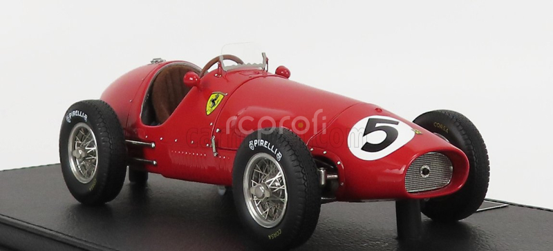 Gp-replicas Ferrari F1  500 F2 Scuderia Ferrari N 5 Winner British Gp Alberto Ascari 1953 World Champion 1:18 Red
