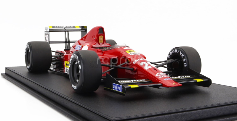 Gp-replicas Ferrari F1  640 F1-89 N 28 2nd Monza Gp 1989 G.berger 1:12 Red