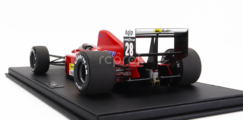 Gp-replicas Ferrari F1  640 F1-89 N 28 2nd Monza Gp 1989 G.berger 1:12 Red