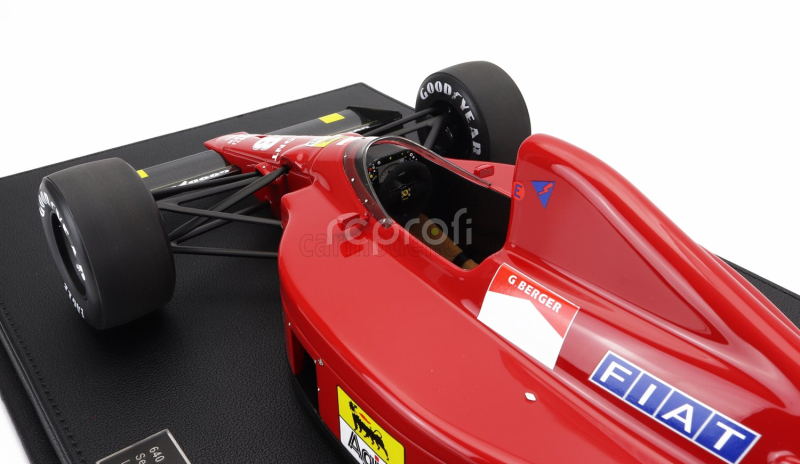 Gp-replicas Ferrari F1  640 F1-89 N 28 2nd Monza Gp 1989 G.berger 1:12 Red