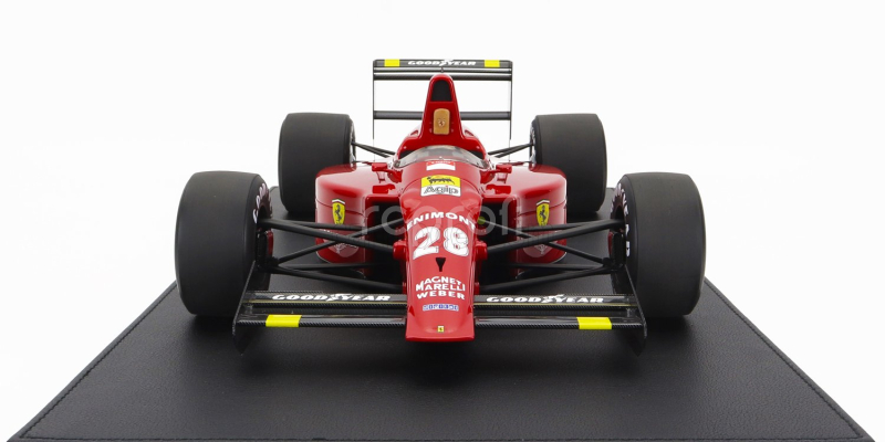 Gp-replicas Ferrari F1  640 F1-89 N 28 2nd Monza Gp 1989 G.berger 1:12 Red
