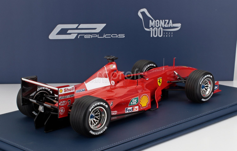 Gp-replicas Ferrari F1  F2000 N 3 World Champion Winner Italy Monza Gp 2000 Michael Schumacher 1:12 Červená Bílá