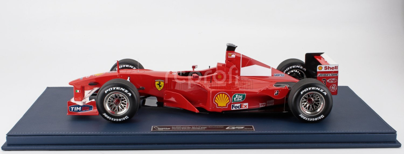 Gp-replicas Ferrari F1  F2000 N 3 World Champion Winner Italy Monza Gp 2000 Michael Schumacher 1:12 Červená Bílá