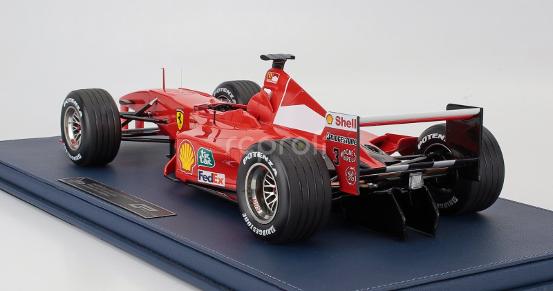 Gp-replicas Ferrari F1  F2000 N 3 World Champion Winner Italy Monza Gp 2000 Michael Schumacher 1:12 Červená Bílá