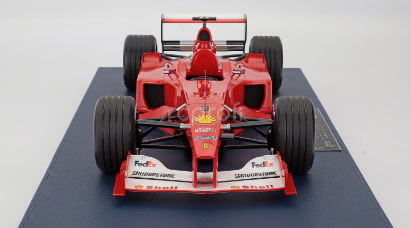 Gp-replicas Ferrari F1  F2000 N 3 World Champion Winner Italy Monza Gp 2000 Michael Schumacher 1:12 Červená Bílá
