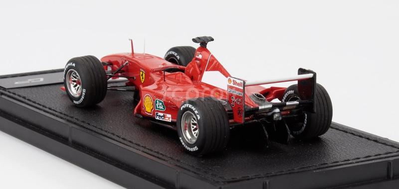 Gp-replicas Ferrari F1  F2000 N 3 World Champion Winner Italy Monza Gp 2000 Michael Schumacher 1:43 Červená Bílá