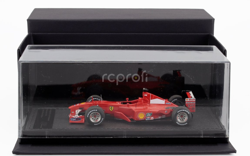 Gp-replicas Ferrari F1  F2000 N 3 World Champion Winner Italy Monza Gp 2000 Michael Schumacher 1:43 Červená Bílá