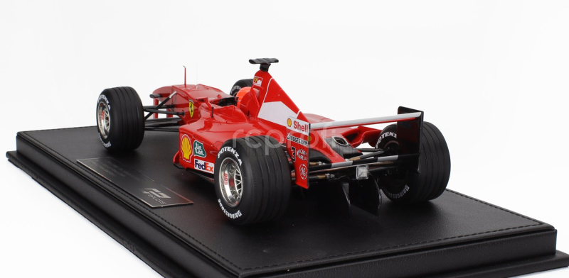 Gp-replicas Ferrari F1  F2000 N 3 World Champion Winner Italy Monza Gp (with Pilot Driver) 2000 Michael Schumacher 1:18 Červená Bílá