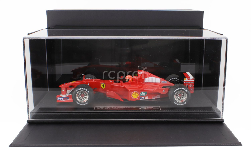Gp-replicas Ferrari F1  F2000 N 3 World Champion Winner Italy Monza Gp (with Pilot Driver) 2000 Michael Schumacher 1:18 Červená Bílá