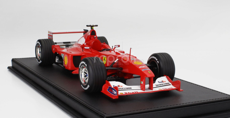 Gp-replicas Ferrari F1  F2000 N 4 Winner German Hockenheim Gp 2000 R.barrichello 1:18 Červená Bílá