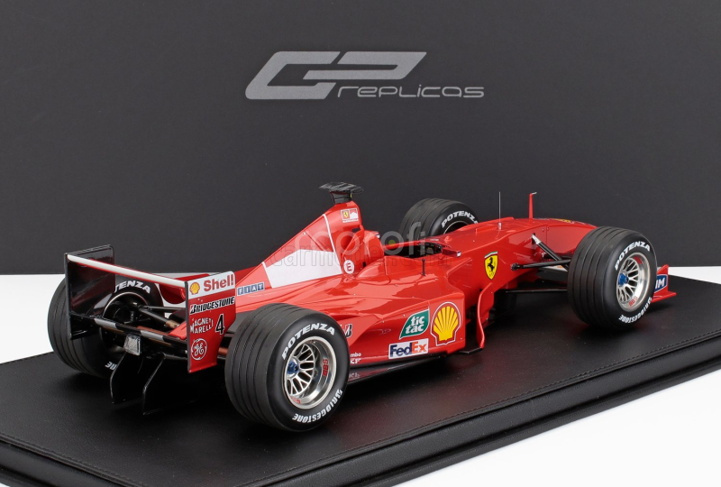 Gp-replicas Ferrari F1  F2000 N 4 Winner German Hockenheim Gp 2000 Rubens Barrichello 1:12 Červená Bílá