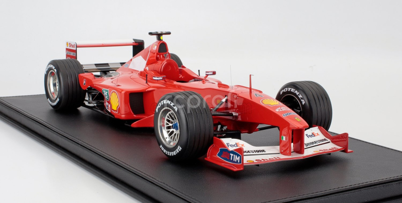 Gp-replicas Ferrari F1  F2000 N 4 Winner German Hockenheim Gp 2000 Rubens Barrichello 1:12 Červená Bílá
