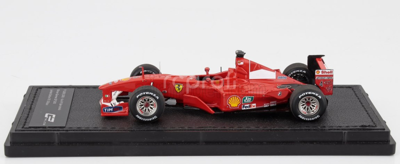 Gp-replicas Ferrari F1  F2000 N 4 Winner German Hockenheim Gp 2000 Rubens Barrichello 1:43 Červená Bílá