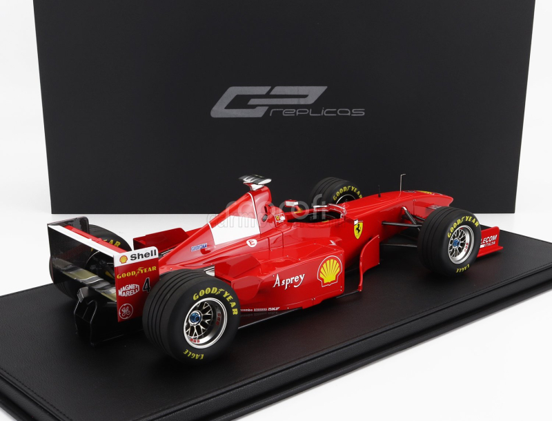 Gp-replicas Ferrari F1  F300 N 4 2nd Monza Italy Gp 1998 Eddie Irvine 1:12 Red