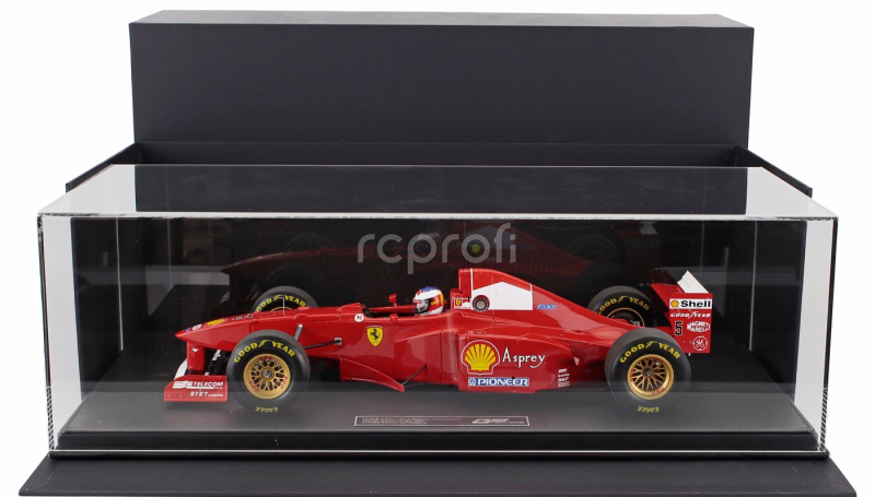 Gp-replicas Ferrari F1  F310b Scuderia Ferrari Marlboro Team N 5 Winner Canada Gp (with Pilot Figure) 1997 Michael Schumacher - Con Vetrina - With Showcase 1:12 Červená Bílá