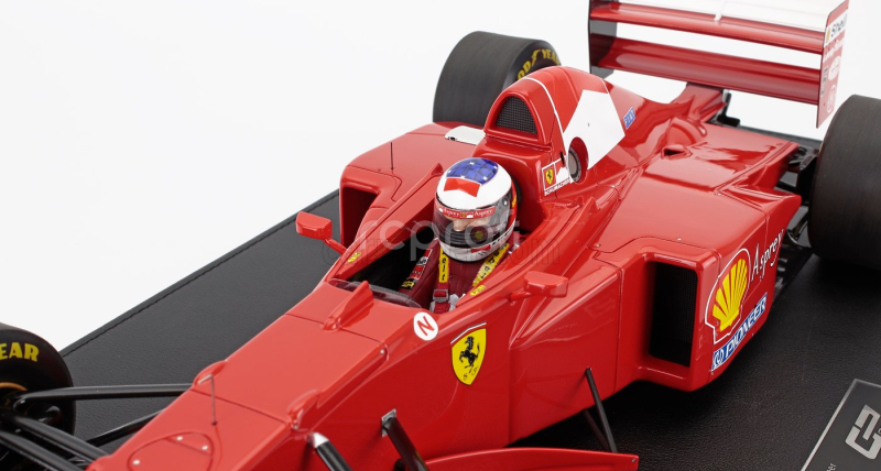 Gp-replicas Ferrari F1  F310b Scuderia Ferrari Marlboro Team N 5 Winner Canada Gp (with Pilot Figure) 1997 Michael Schumacher - Con Vetrina - With Showcase 1:12 Červená Bílá