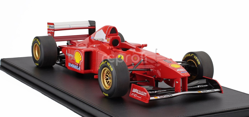 Gp-replicas Ferrari F1  F310b Team Scuderia Ferrari Marlboro N 5 Winner Canada Gp 1997 Michael Schumacher - Con Vetrina - With Showcase 1:12 Červená Bílá