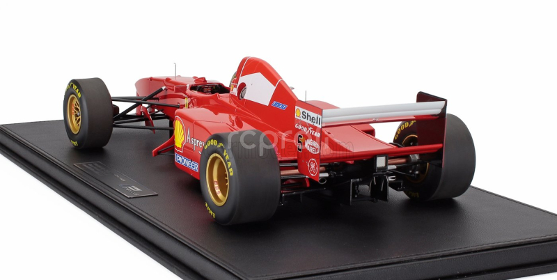 Gp-replicas Ferrari F1  F310b Team Scuderia Ferrari Marlboro N 5 Winner Canada Gp 1997 Michael Schumacher - Con Vetrina - With Showcase 1:12 Červená Bílá