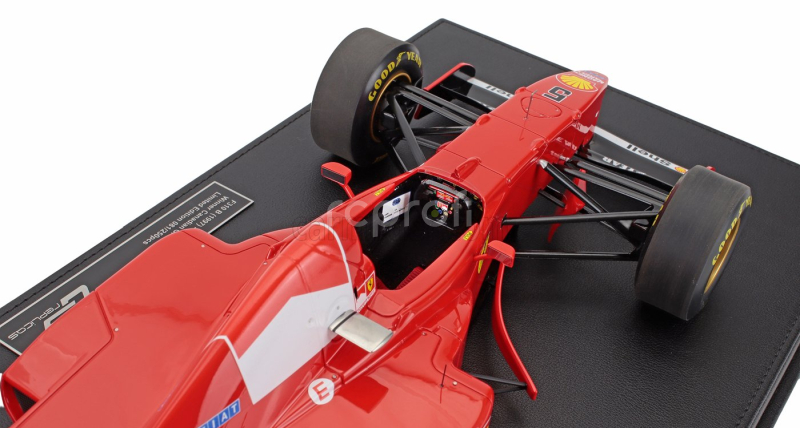 Gp-replicas Ferrari F1  F310b Team Scuderia Ferrari Marlboro N 5 Winner Canada Gp 1997 Michael Schumacher - Con Vetrina - With Showcase 1:12 Červená Bílá