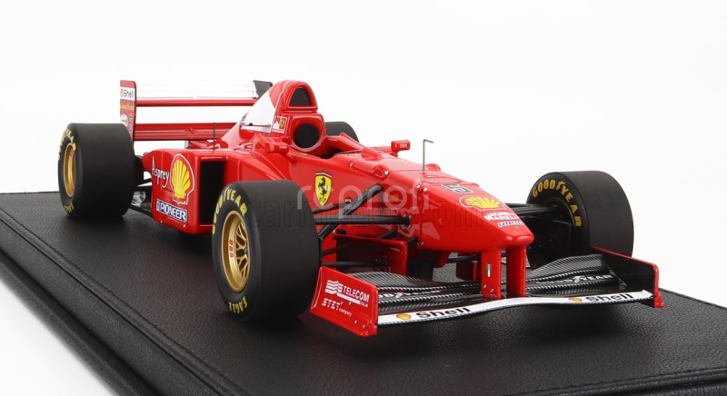 Gp-replicas Ferrari F1  F310b Team Scuderia Ferrari Marlboro N 5 Winner Canada Gp 1997 Michael Schumacher - Con Vetrina - With Showcase 1:18 Červená Bílá