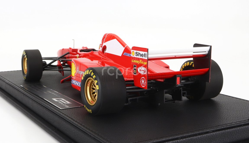 Gp-replicas Ferrari F1  F310b Team Scuderia Ferrari Marlboro N 5 Winner Canada Gp 1997 Michael Schumacher - Con Vetrina - With Showcase 1:18 Červená Bílá