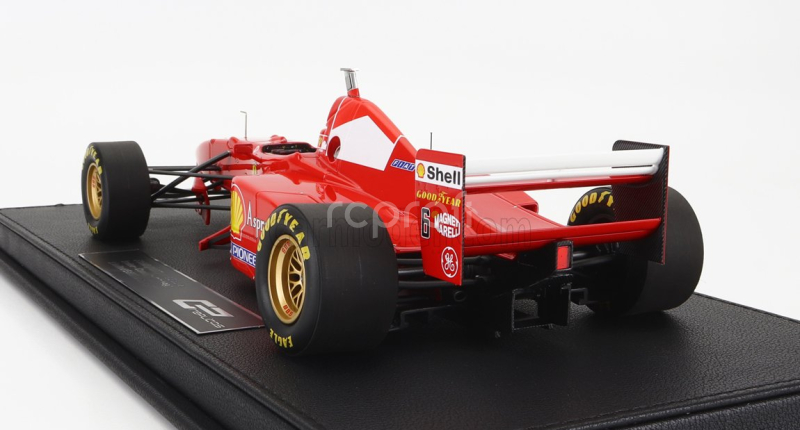 Gp-replicas Ferrari F1  F310b Team Scuderia Ferrari Marlboro N 6 Canada Gp 1997 Eddie Irvine - Con Vetrina - With Showcase 1:18 Červená Bílá