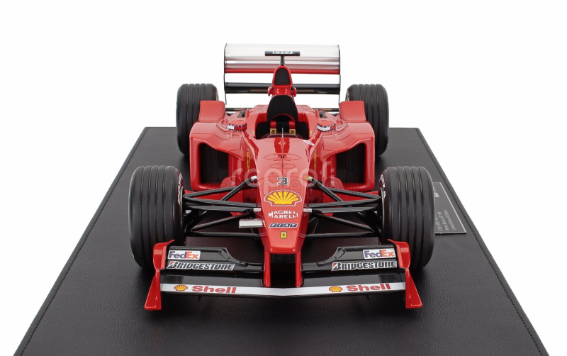 Gp-replicas Ferrari F1  F399 Scuderia Ferrari N 3 Winner Monaco Gp Montecarlo 1999 Michael Schumacher - Con Vetrina - With Showcase 1:12 Red