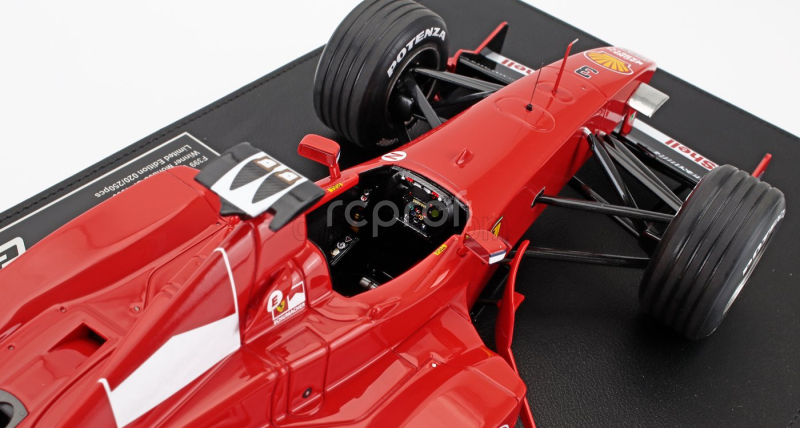 Gp-replicas Ferrari F1  F399 Scuderia Ferrari N 3 Winner Monaco Gp Montecarlo 1999 Michael Schumacher - Con Vetrina - With Showcase 1:12 Red