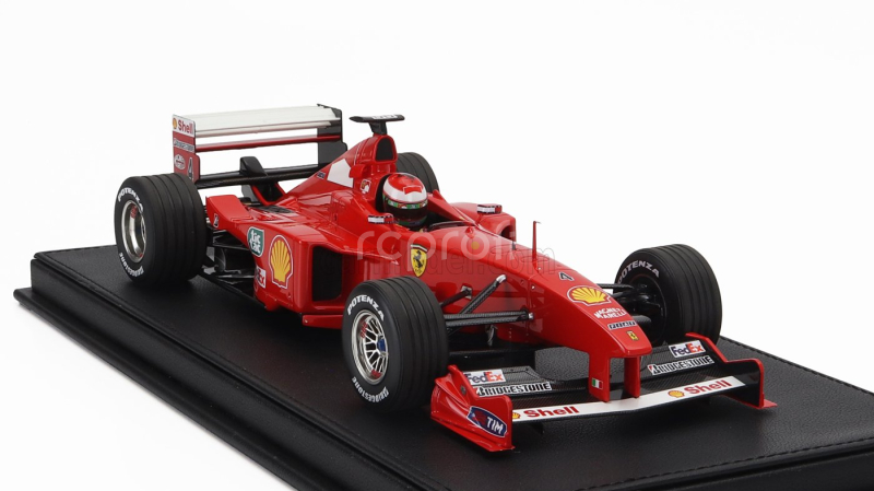 Gp-replicas Ferrari F1 F399 Scuderia Ferrari N 4 2nd Monaco Gp Montecarlo (with Pilot Figure) 1999 Eddie Irvine 1:18 Red