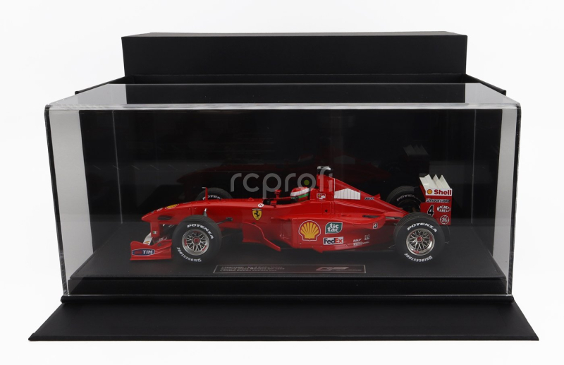 Gp-replicas Ferrari F1 F399 Scuderia Ferrari N 4 2nd Monaco Gp Montecarlo (with Pilot Figure) 1999 Eddie Irvine 1:18 Red