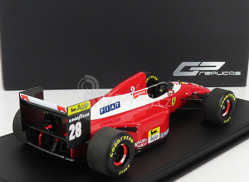 Gp-replicas Ferrari F1 F93a Scuderia Ferrari Team N 28 Gerhard Berger 1:18, červená