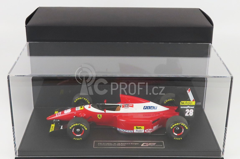 Gp-replicas Ferrari F1 F93a Scuderia Ferrari Team N 28 Gerhard Berger 1:18, červená