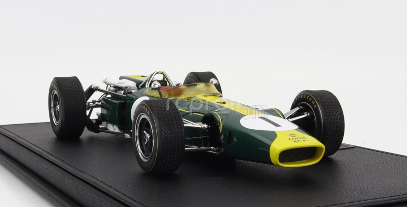 Gp-replicas Lotus F1  43 Scuderia Lotus Team N 1 Winner Usa Gp Watkins Glen 1966 Jim Clark 1:18 Britská Závodní Zelená