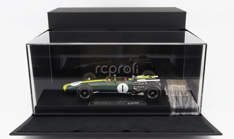 Gp-replicas Lotus F1  43 Scuderia Lotus Team N 1 Winner Usa Gp Watkins Glen 1966 Jim Clark 1:18 Britská Závodní Zelená