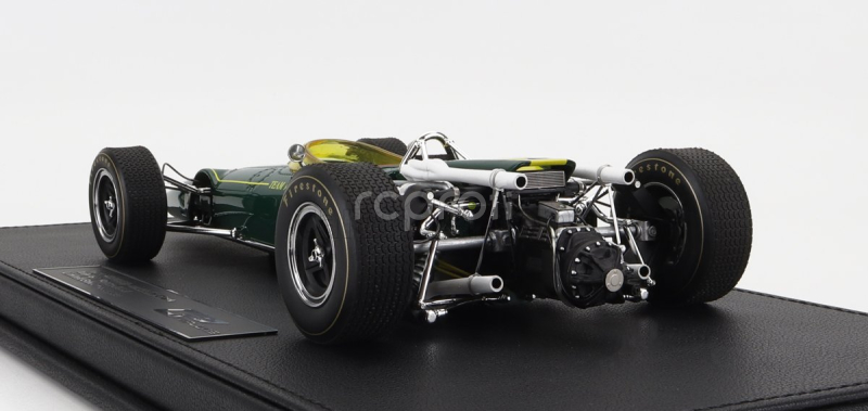 Gp-replicas Lotus F1  43 Scuderia Lotus Team N 22 Monza Gp Italy 1966 Jim Clark 1:18 Britská Závodní Zelená