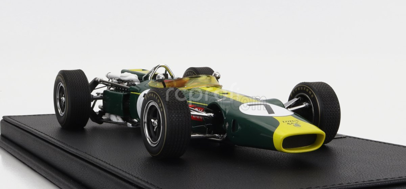 Gp-replicas Lotus F1  43 Scuderia Lotus Team N 7 South Africa Gp Kyalami 1967 Jim Clark 1:18 Britská Závodní Zelená
