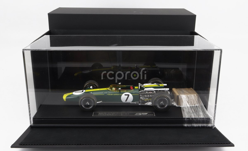 Gp-replicas Lotus F1  43 Scuderia Lotus Team N 7 South Africa Gp Kyalami 1967 Jim Clark 1:18 Britská Závodní Zelená