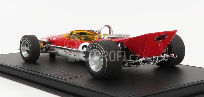 Gp-replicas Lotus F1 49b N 9 Winner Monaco Gp World Champion 1968 Graham Hill 1:18 Červené Zlato