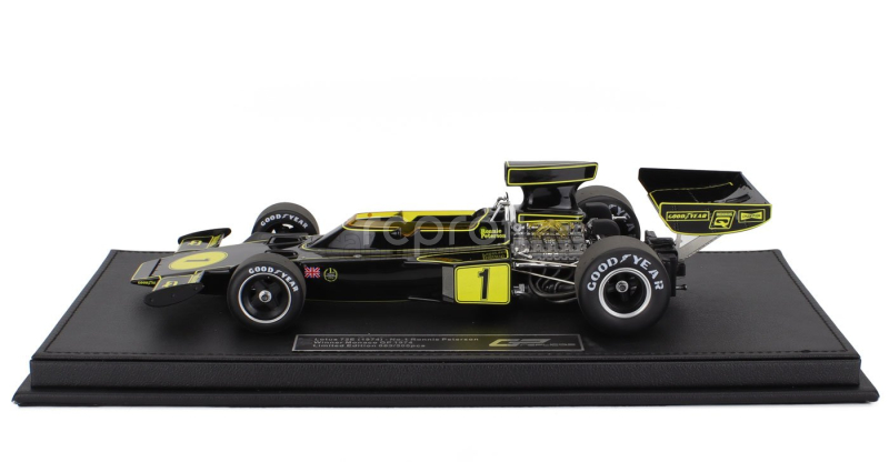 Gp-replicas Lotus F1  72e Team Lotus Jps N 1 Winner Monaco Gp 1974 Ronnie Peterson 1:18 Černé Zlato