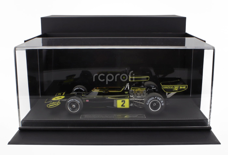 Gp-replicas Lotus F1  72e Team Lotus Jps N 2 3rd British Gp 1974 Jacky Ickx 1:18 Černé Zlato