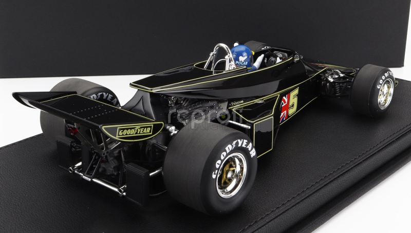 Gp-replicas Lotus F1 77 John Player Team Lotus N 5 Brazilian Gp (with Pilot Figure) 1976 Ronnie Peterson 1:18 Jps Black Gold