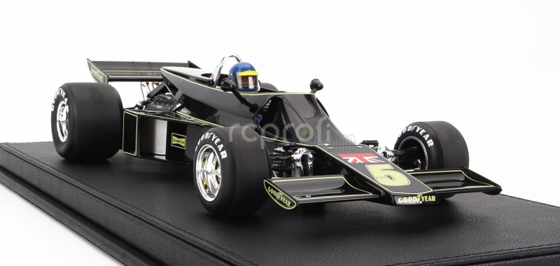 Gp-replicas Lotus F1 77 John Player Team Lotus N 5 Brazilian Gp (with Pilot Figure) 1976 Ronnie Peterson 1:18 Jps Black Gold