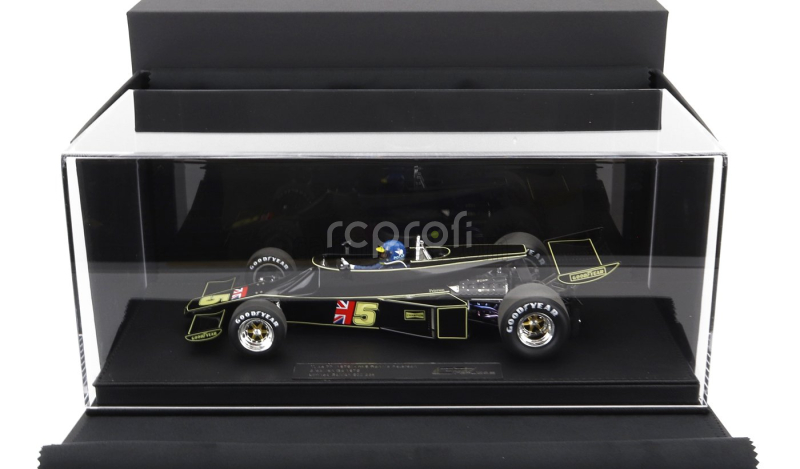 Gp-replicas Lotus F1 77 John Player Team Lotus N 5 Brazilian Gp (with Pilot Figure) 1976 Ronnie Peterson 1:18 Jps Black Gold