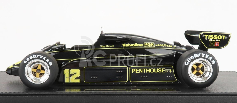 Gp-replicas Lotus F1  91 N 12 Season 1982 N.mansell - Con Vetrina - With Showcase 1:18 Black