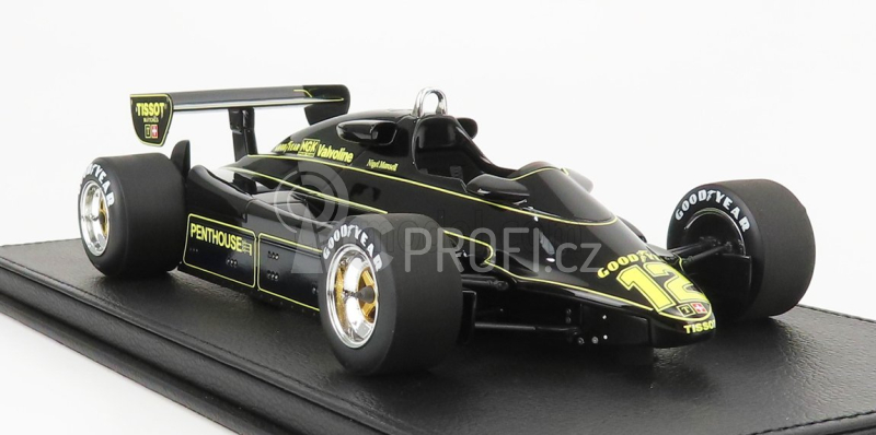 Gp-replicas Lotus F1  91 N 12 Season 1982 N.mansell - Con Vetrina - With Showcase 1:18 Black